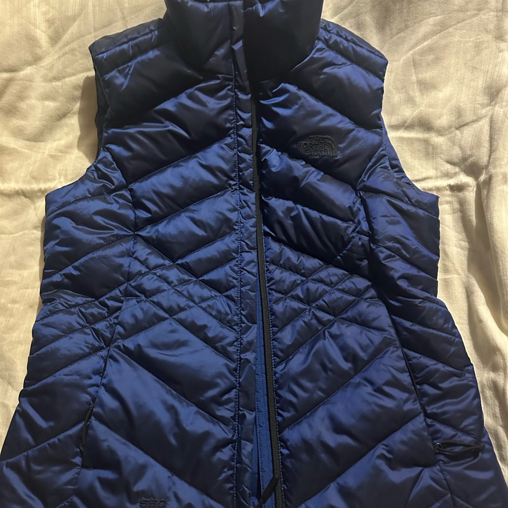 The North Face Women's Blue Puffer Vest